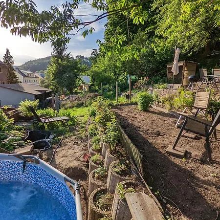 R2 - Urlaubsmagie - 5 Fussminuten Zur Elbe, Pool Apartment Rathmannsdorf